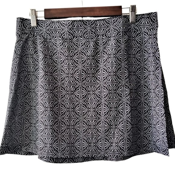 Ripskirt Womens NWT Black Pearl Batik Length 1 Hidden Pocket Coverup Skirt M - Picture 1 of 6
